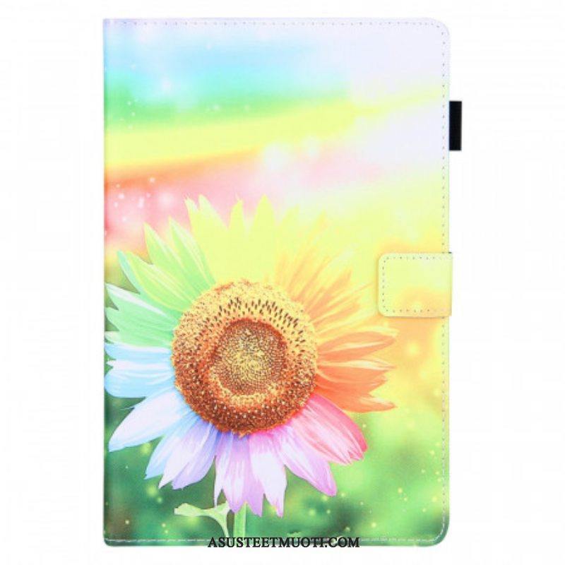 Flip Case Samsung Galaxy Tab A8 (2021) Kukkia Auringossa
