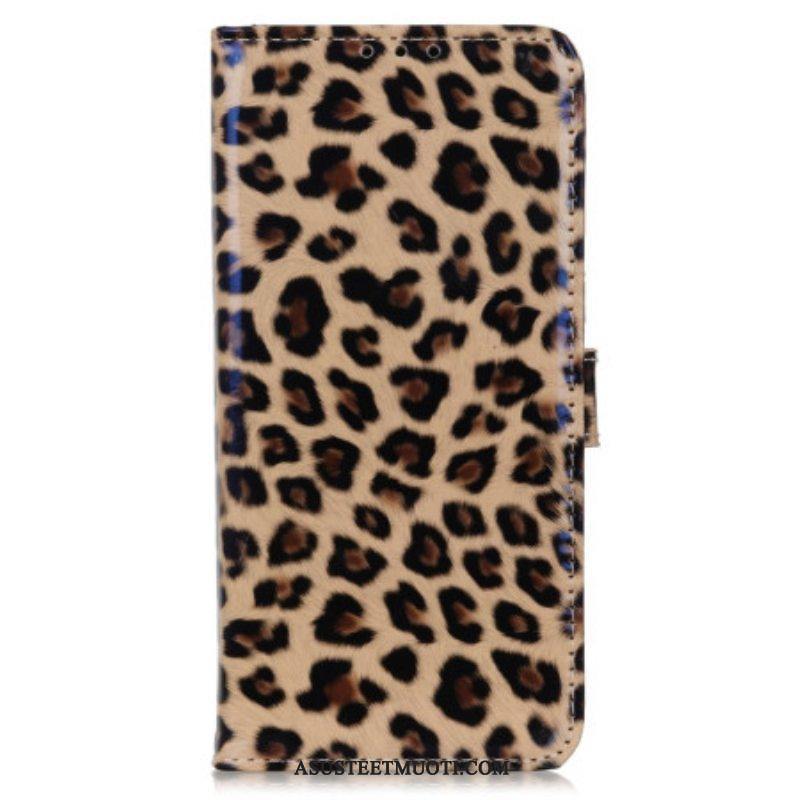 Flip Case Xiaomi 13 Lite Leopardi