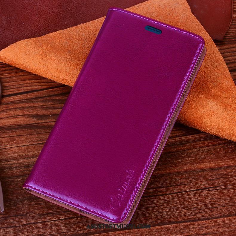 Huawei Mate 10 Kuoret Suojaus Silikoni Nahkakotelo Violetti All Inclusive