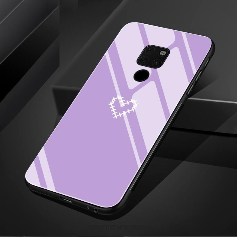 Huawei Mate 20 Kuoret Rakkaus Violetti Luova Kustannukset Silikoni