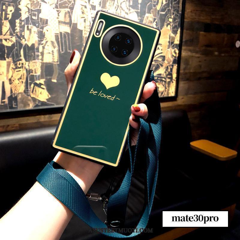 Huawei Mate 30 Pro Kuori Kuoret Lasi Net Red Murtumaton Puhelimen