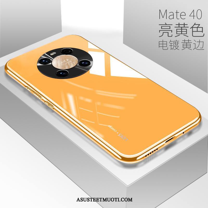 Huawei Mate 40 Kuoret Keltainen Pinnoitus Murtumaton Kotelo All Inclusive