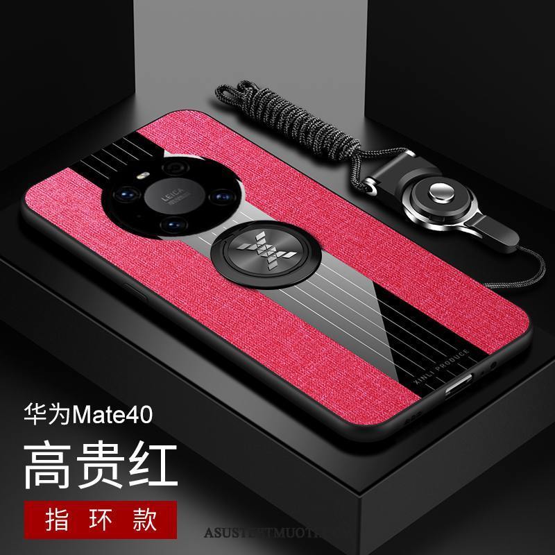 Huawei Mate 40 Kuoret Silikoni Suojaus Uusi Kotelo Punainen