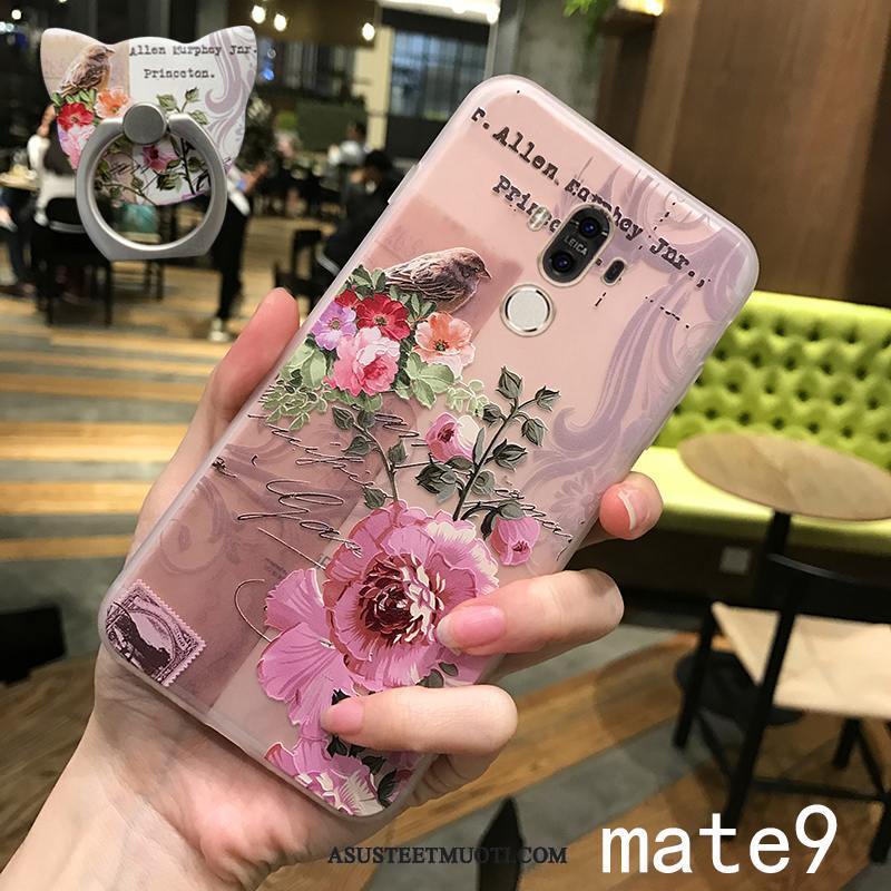 Huawei Mate 9 Kuoret Silikoni Vuosikerta Kuori Jauhe Ultra