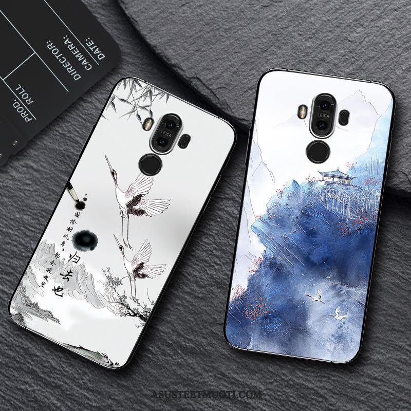 Huawei Mate 9 Kuoret Tide-brändi Kohokuviointi All Inclusive Luova Pesty Suede