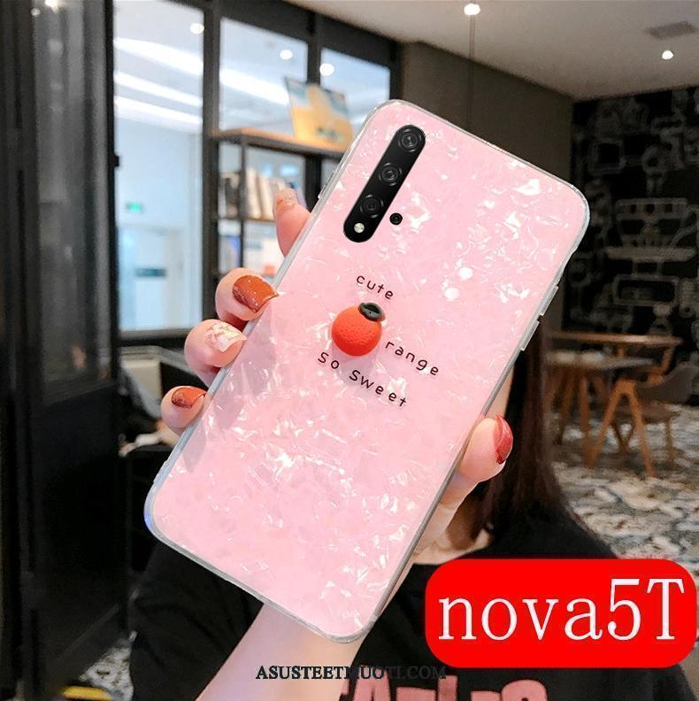 Huawei Nova 5t Kuoret Läpinäkyvä Jauhe Silikoni Persoonallisuus Tide-brändi