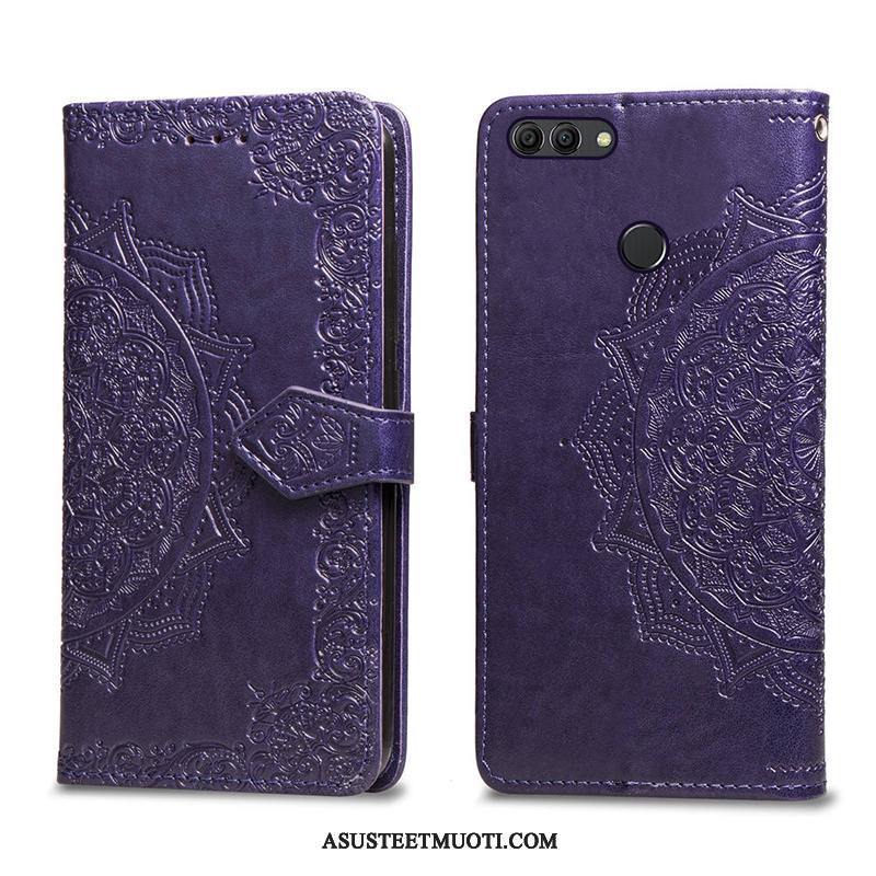 Huawei P Smart Kuoret Kuori Puhelimen Suojaus Trendi Kohokuviointi