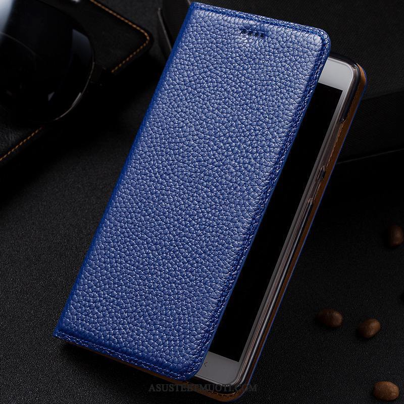 Huawei P Smart+ Kuoret Sininen Kotelo All Inclusive Nahkakotelo Suojaus