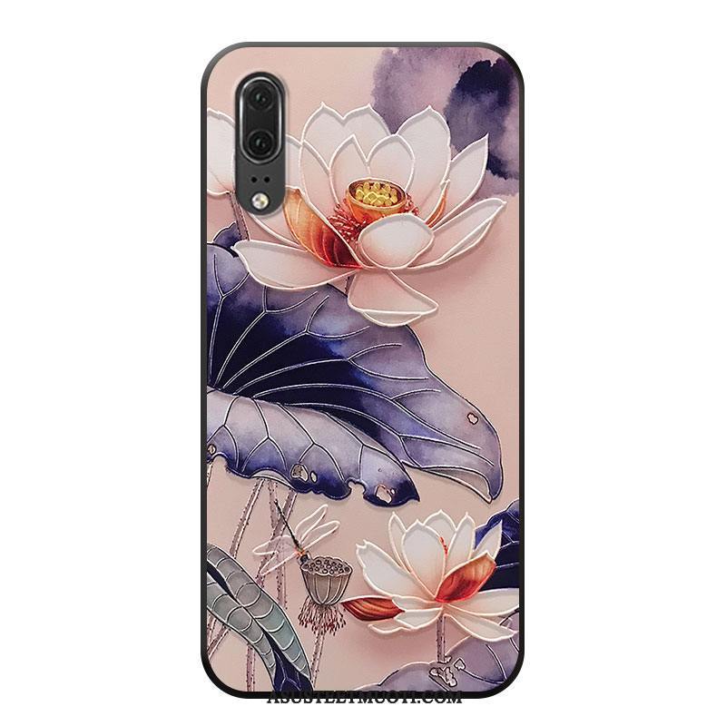 Huawei P20 Kuoret Luova Tuuli Kotelo Puhelimen Fringed