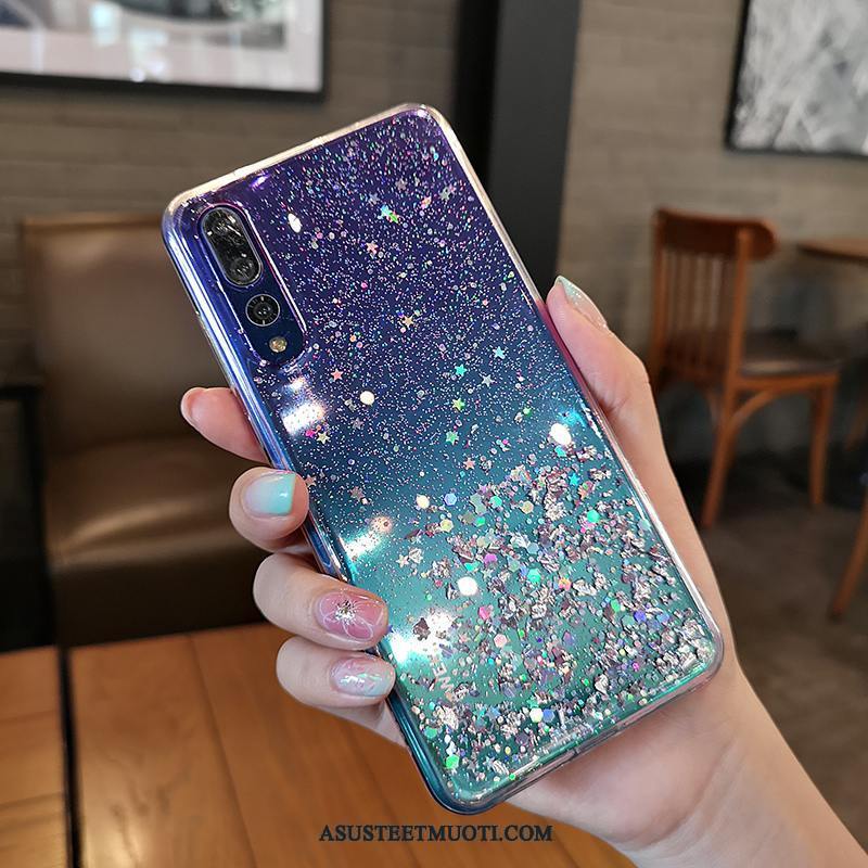 Huawei P20 Pro Kuori Kuoret Tide-brändi Silikoni Läpinäkyvä Murtumaton