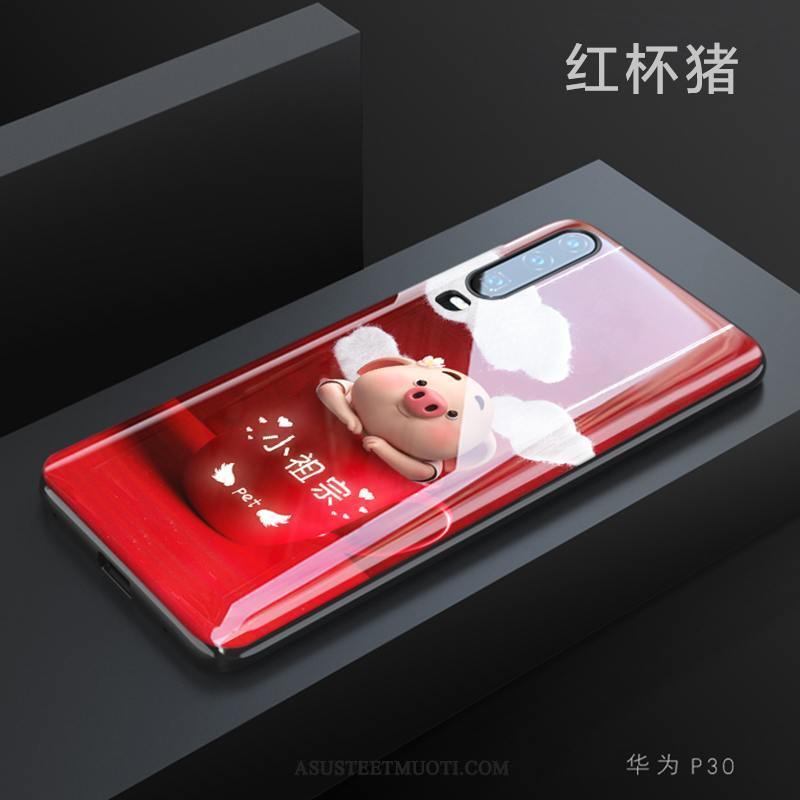 Huawei P30 Kuoret Rakastunut Puhelimen Murtumaton Net Red Sarjakuva