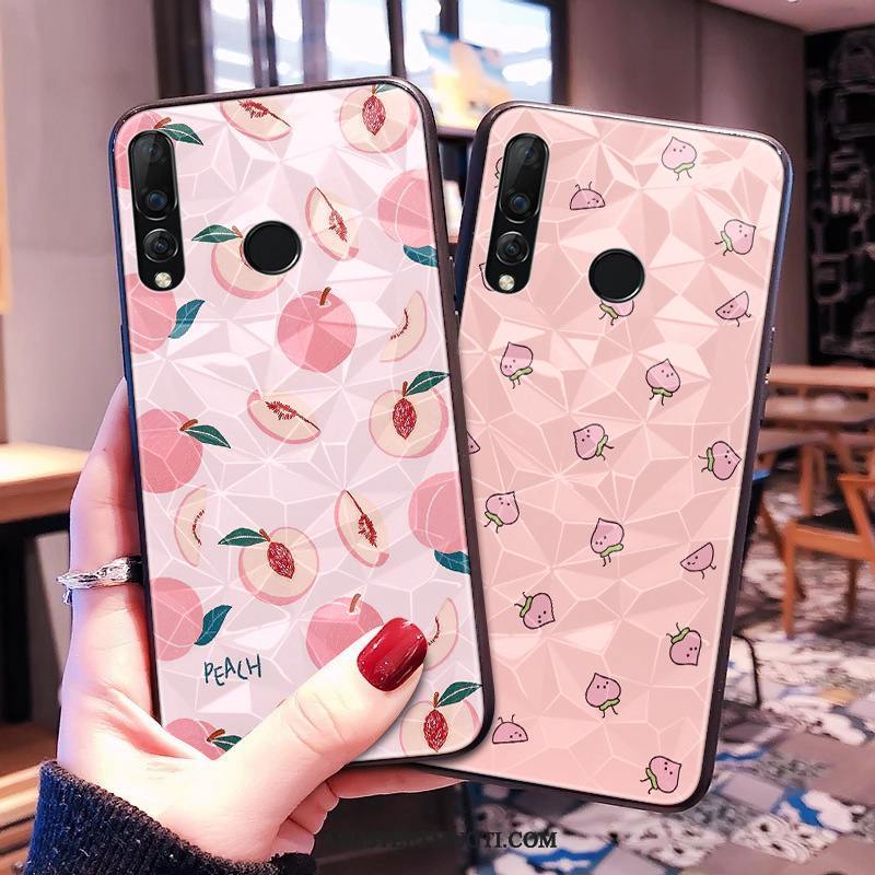 Huawei P30 Lite Kuoret Jauhe Net Red Murtumaton Pieni Kukkakuvio