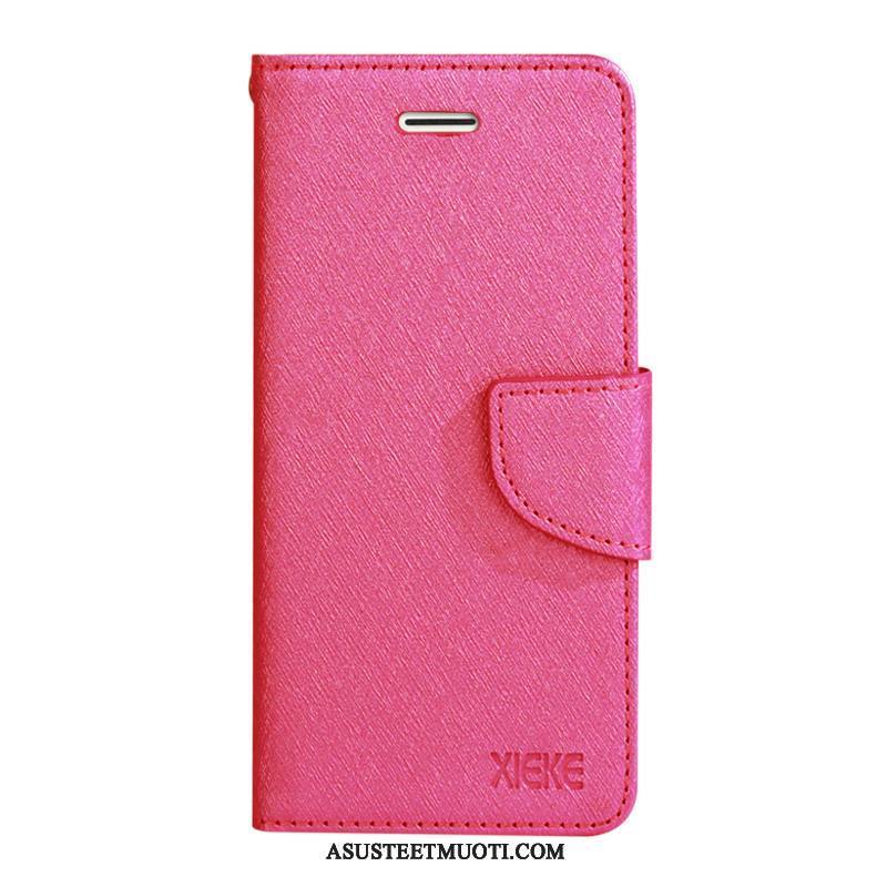 Huawei P30 Lite Kuori Kuoret Puhelimen Punainen Nahkakotelo Suojaus