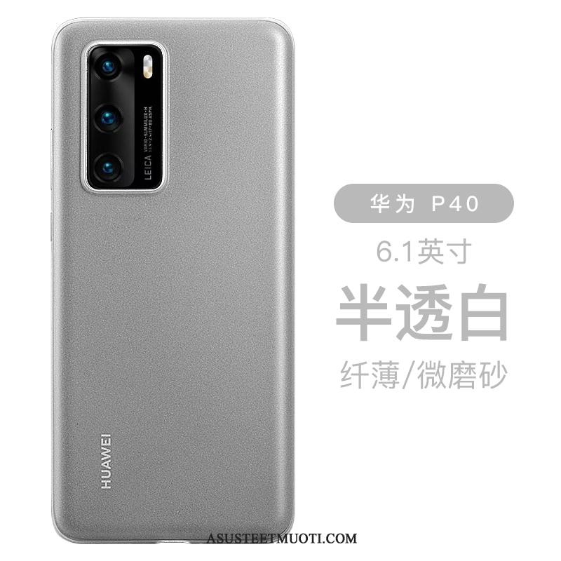 Huawei P40 Kuoret Puhelimen Tide-brändi Läpinäkyvä Kova Ultra