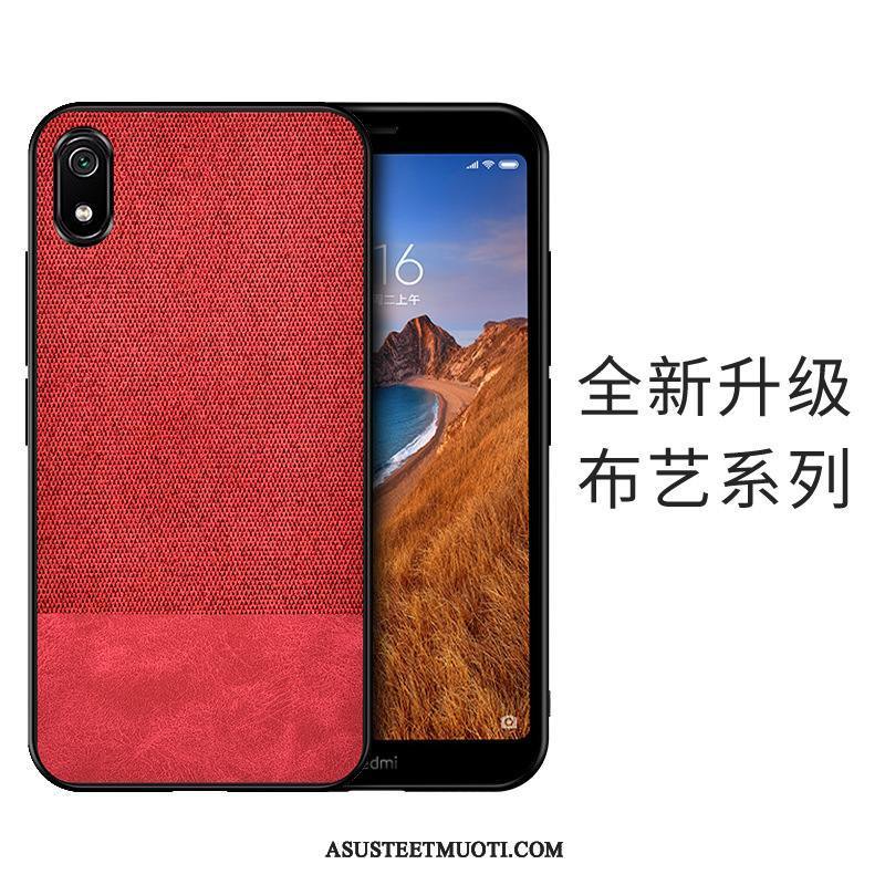 Huawei Y5 2019 Kuoret Kukkakuvio Kotelo Punainen Uusi Puhelimen