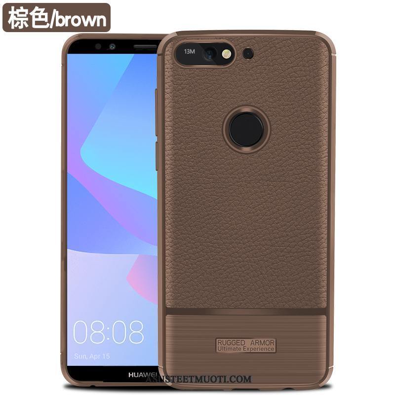 Huawei Y7 2018 Kuoret Kuori Murtumaton Suojaus All Inclusive Silikoni