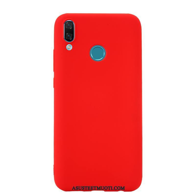 Huawei Y7 2019 Kuori Kuoret Liiketoiminta Kotelo Kiinteä Väri Puhelimen