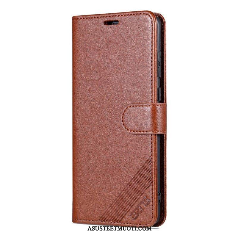 Kotelot Huawei Mate 50 Pro Azns-nahkaefekti