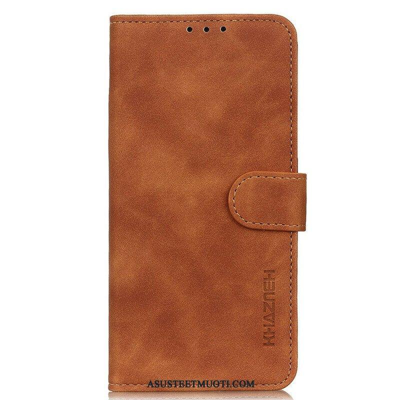 Kotelot OnePlus Nord 2 5G Matta Vintage Leather Effect Khazneh