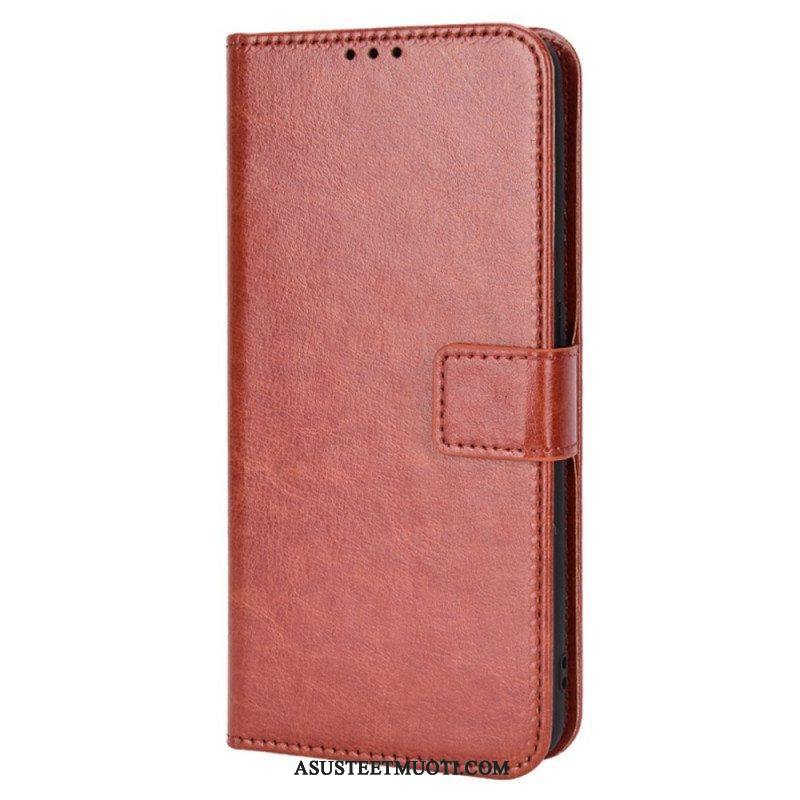 Kotelot OnePlus Nord CE 2 5G Suojaketju Kuori Klassinen Strappy Faux Leather