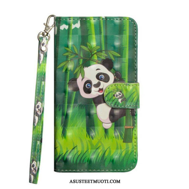 Kotelot Poco X3 / X3 Pro / X3 NFC Panda Ja Bambu