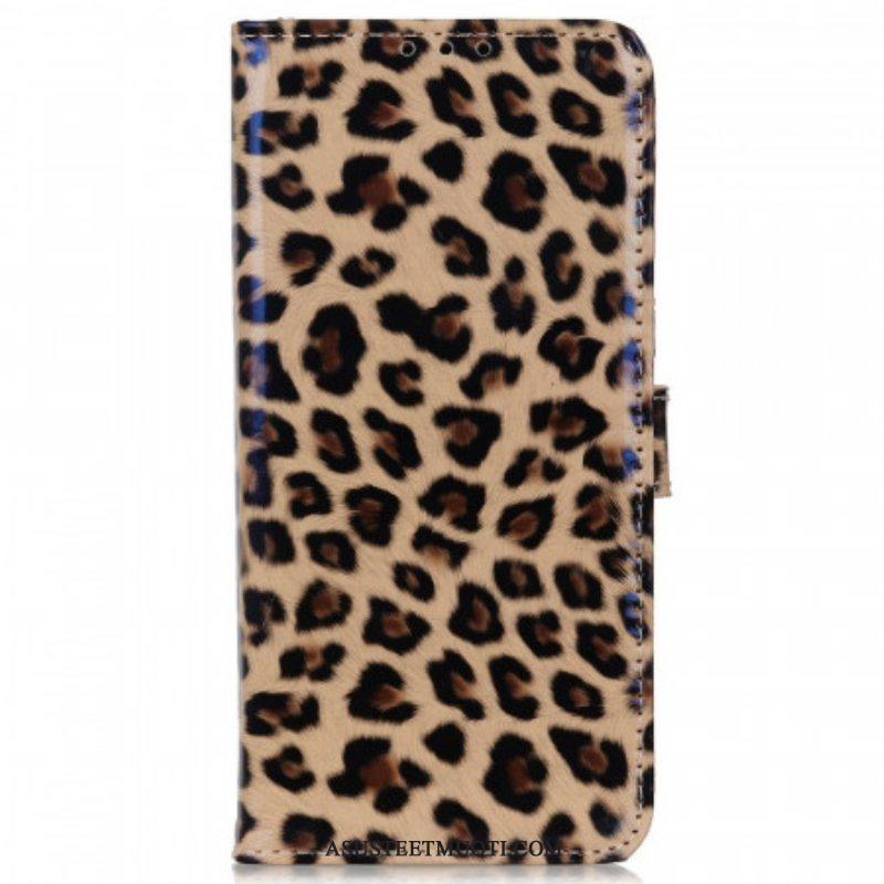 Kotelot Samsung Galaxy M33 5G Pieni Leopardiefekti