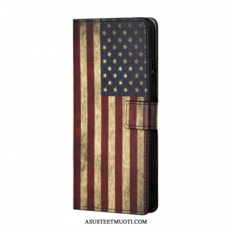 Kotelot Samsung Galaxy S22 Plus 5G Amerikan Lippu