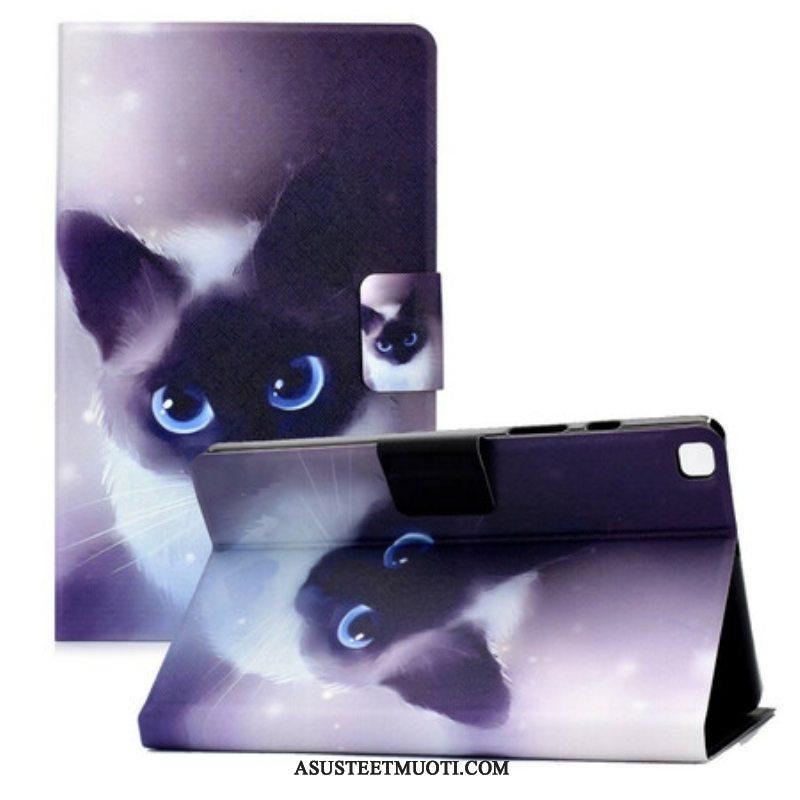 Kotelot Samsung Galaxy Tab A7 Lite Blue Eyes Cat