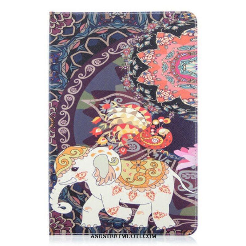 Kotelot Samsung Galaxy Tab S8 / Tab S7 Elephant Print Pattern