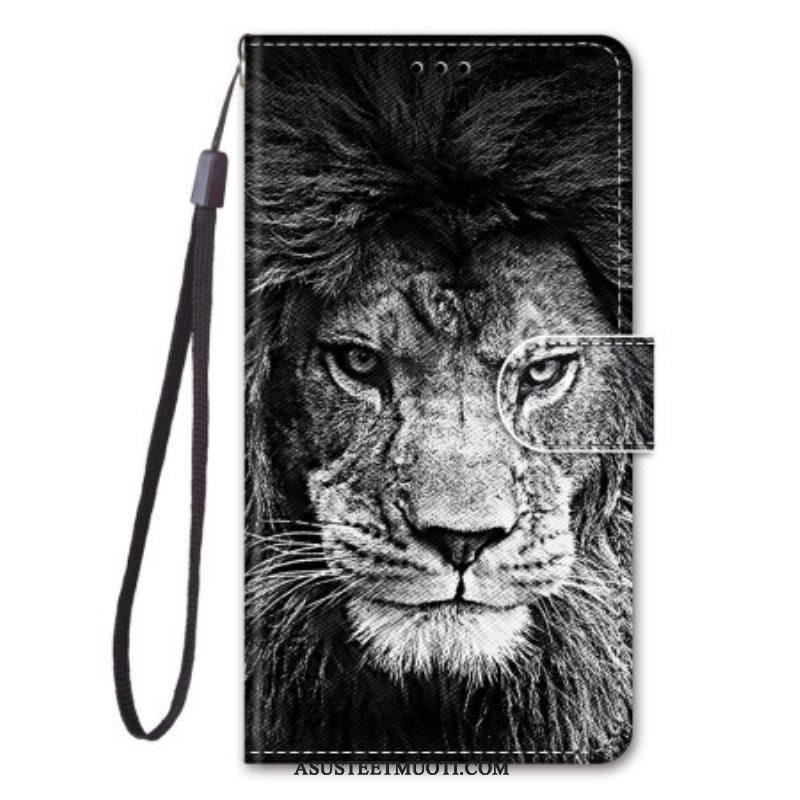 Kotelot Sony Xperia 5 IV Suojaketju Kuori Lanyard Lion