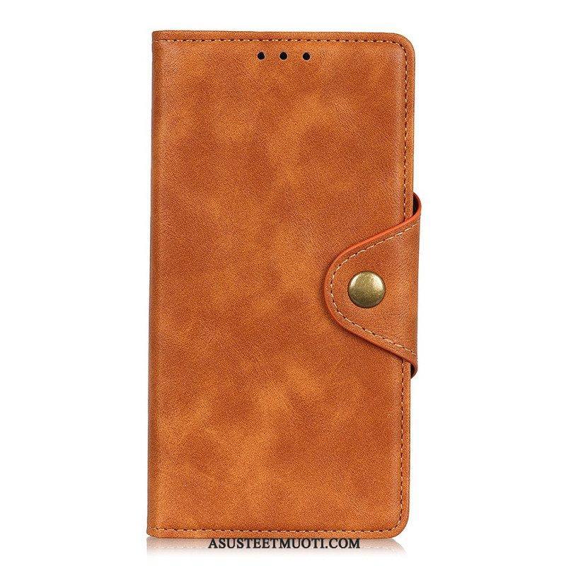 Kotelot Xiaomi Redmi Note 11 Pro / 11 Pro 5G Keinonahkainen Nappi