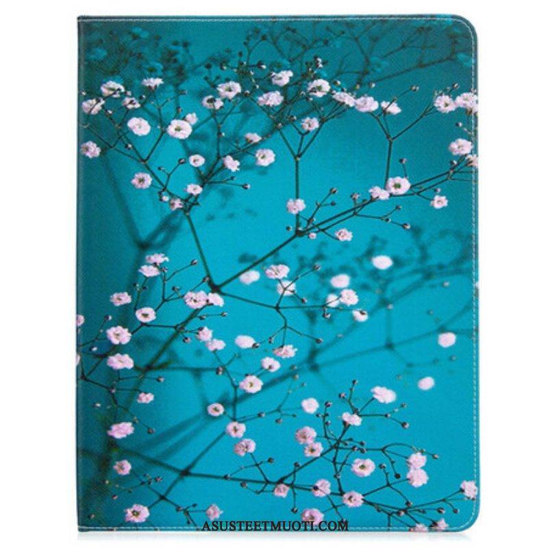 Kotelot iPad Pro 12.9" (2022) Sakura Tree Print Pattern