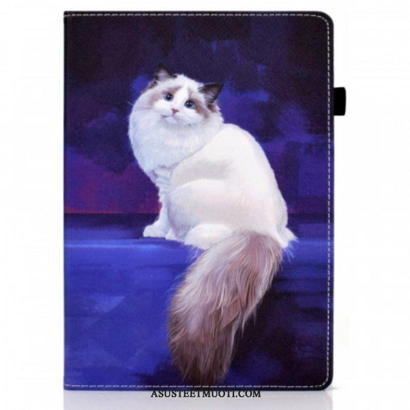 Kuoret iPad Pro 11" (2022) Valkoinen Kissa