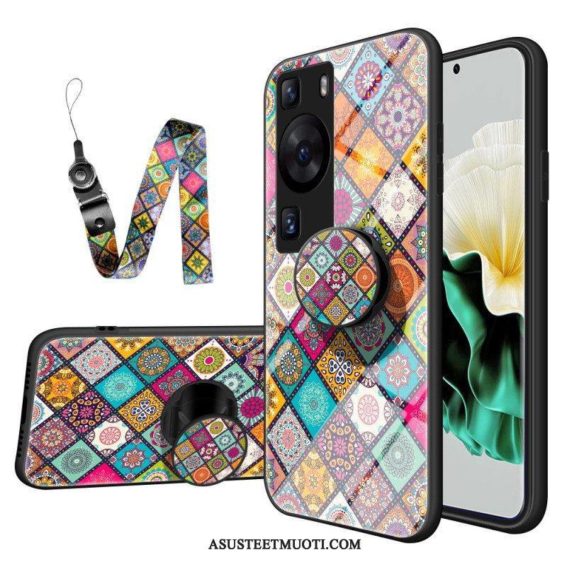 Kuori Huawei P60 Pro Patchwork