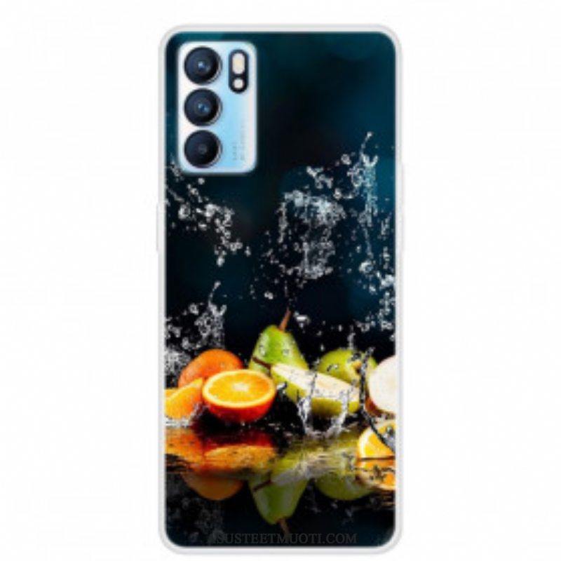 Kuori Oppo Reno 6 5G Citrus Splash