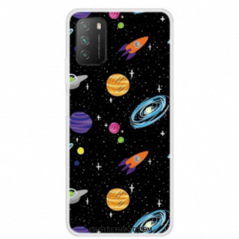 Kuori Poco M3 Planeetta Galaxy