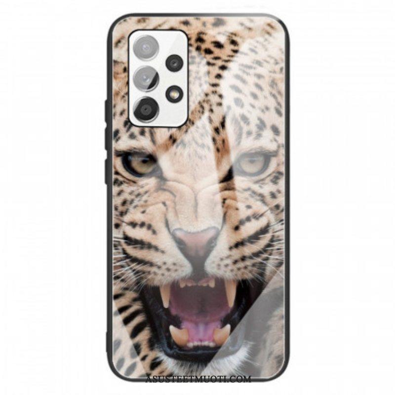 Kuori Samsung Galaxy A13 Leopard Karkaistu Lasi