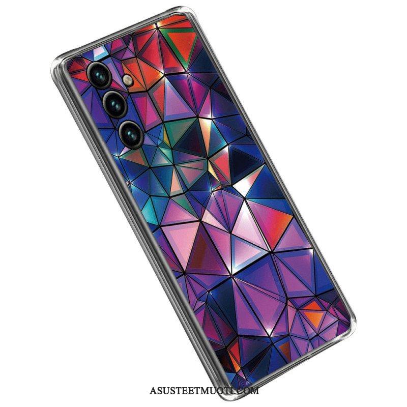 Kuori Samsung Galaxy A14 / A14 5G Joustava Geometria