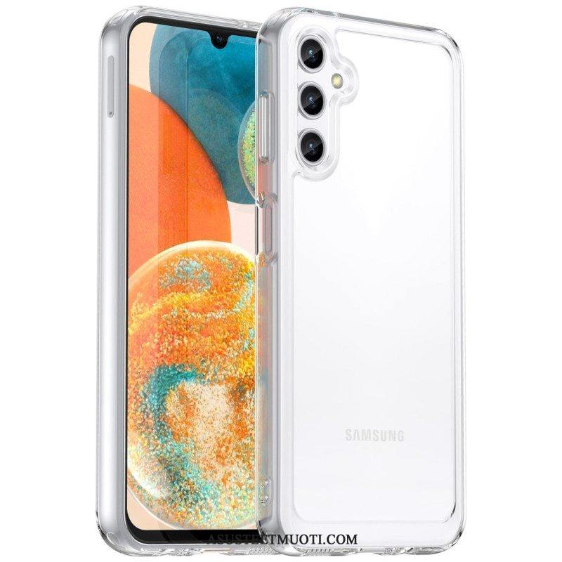 Kuori Samsung Galaxy A14 / A14 5G Läpinäkyvä Karkkisarja