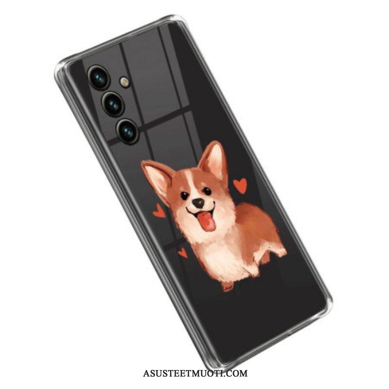 Kuori Samsung Galaxy A14 / A14 5G Läpinäkyvä Koira