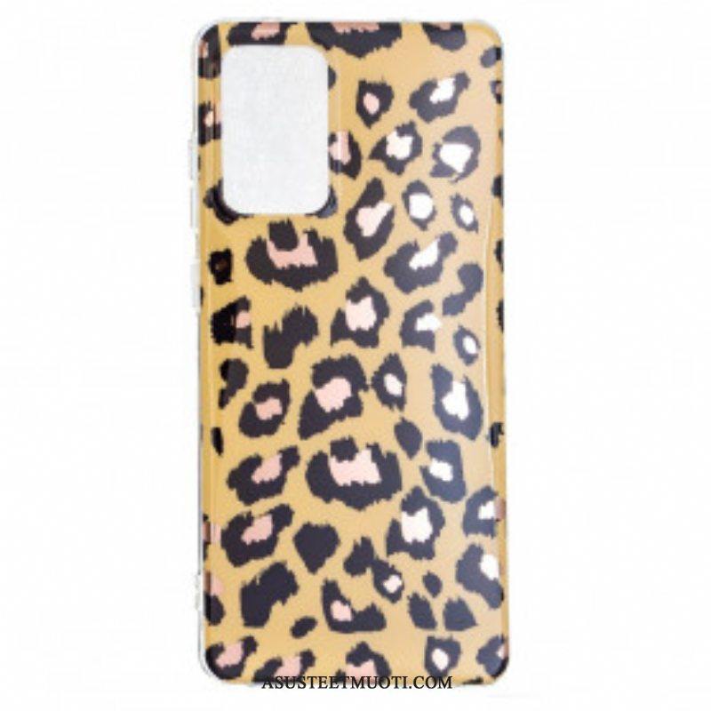 Kuori Samsung Galaxy A52 4G / A52 5G / A52s 5G Leopard-tyylinen Marmori