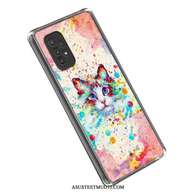 Kuori Samsung Galaxy A53 5G Cat Art