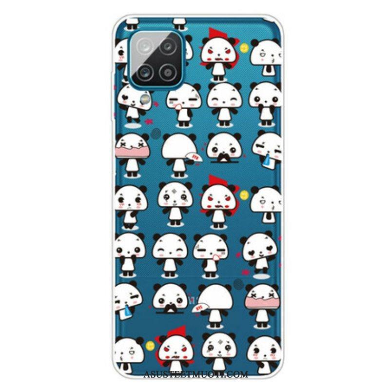 Kuori Samsung Galaxy M12 / A12 Saumaton Hauska Panda