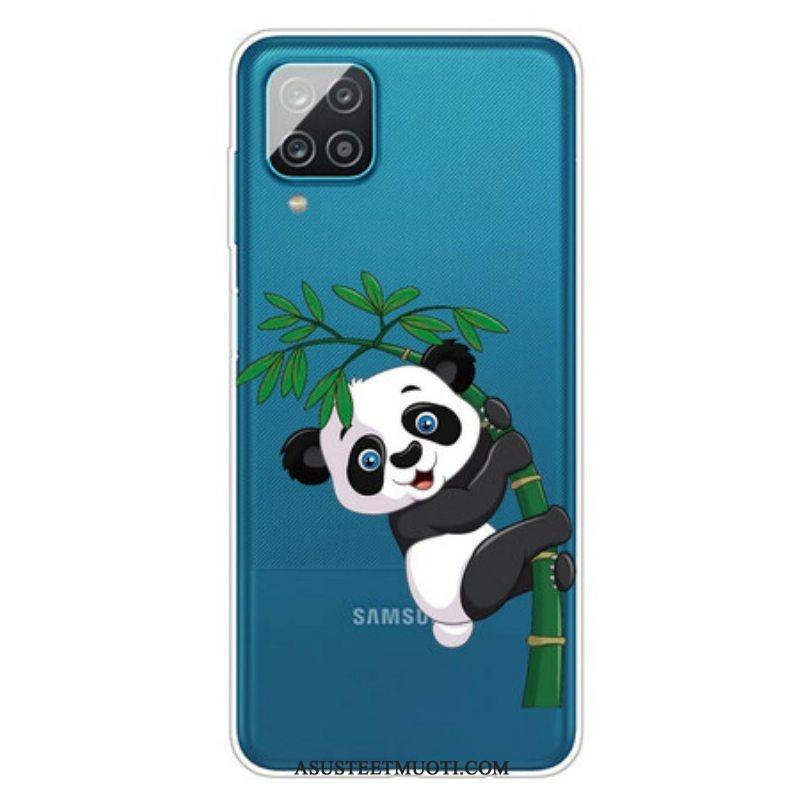 Kuori Samsung Galaxy M12 / A12 Saumaton Panda Bambulla