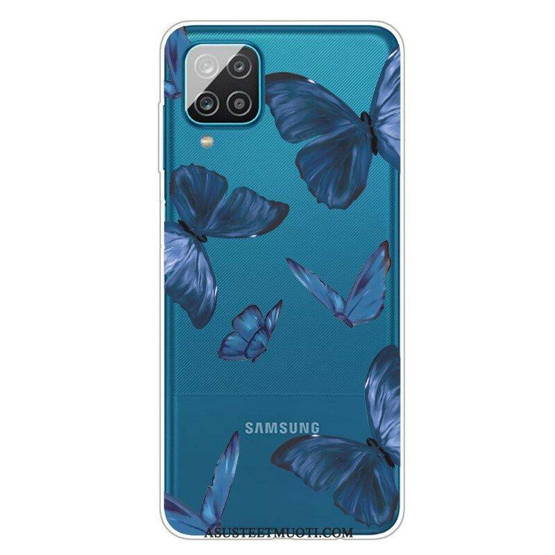 Kuori Samsung Galaxy M12 / A12 Villit Perhoset
