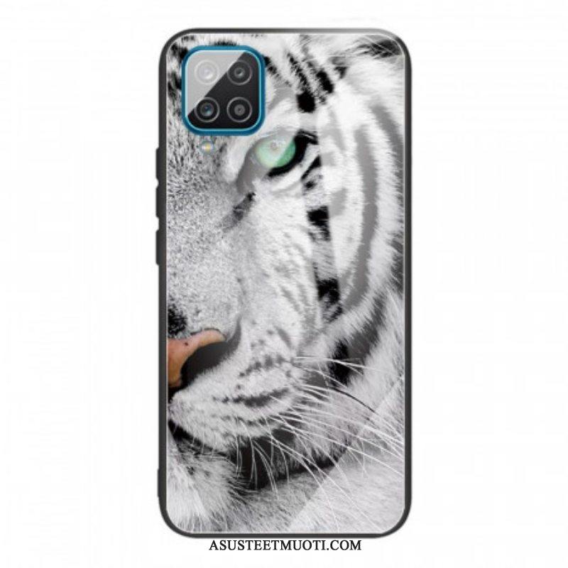 Kuori Samsung Galaxy M32 Tiger Karkaistu Lasi