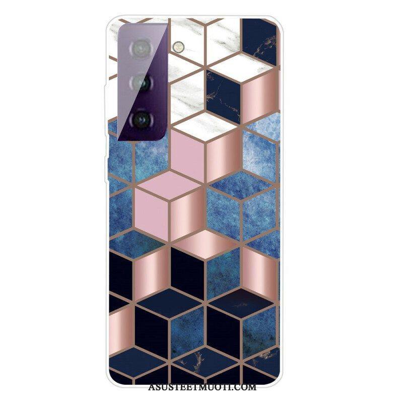 Kuori Samsung Galaxy S21 FE Decline Geometric Marble