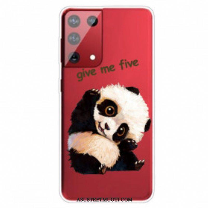 Kuori Samsung Galaxy S21 Ultra 5G Panda Anna Minulle Viisi