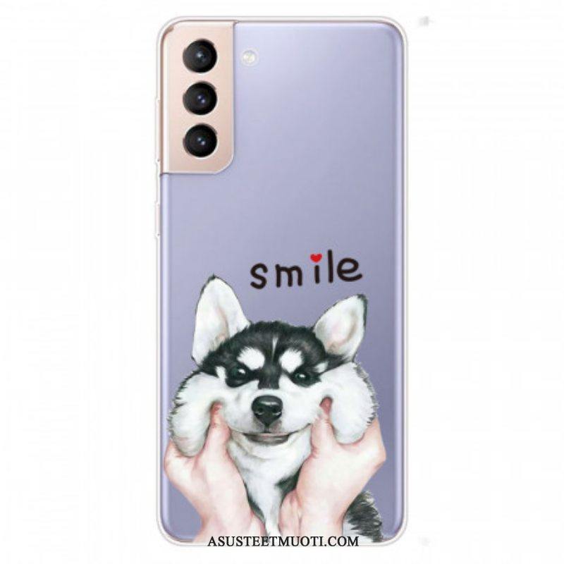 Kuori Samsung Galaxy S22 Plus 5G Hymyile Koira