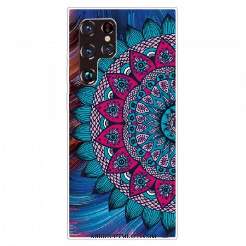 Kuori Samsung Galaxy S22 Ultra 5G Värikäs Mandala